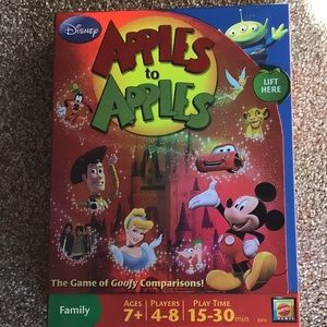 New Disney Apples to Apples game.
